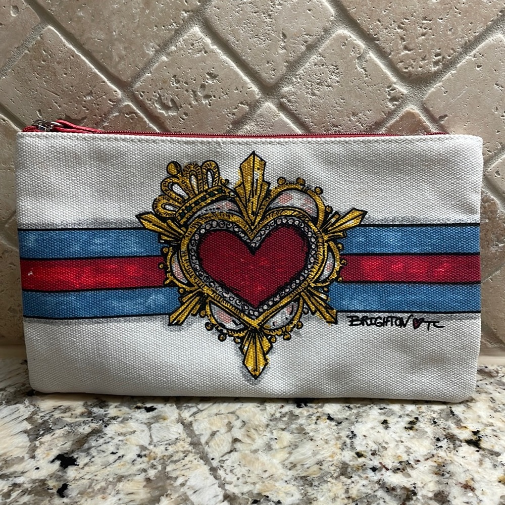 Brighton Canvas zipper pouch